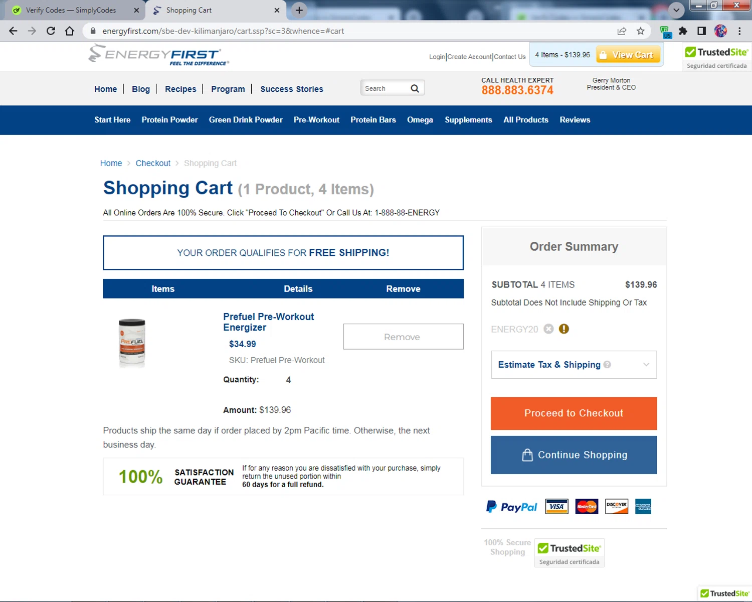 how to use EnergyFirst coupons