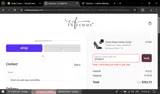En Femme coupon verification screenshot