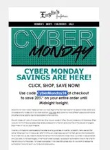 CyberMonday24 coupon verification screenshot
