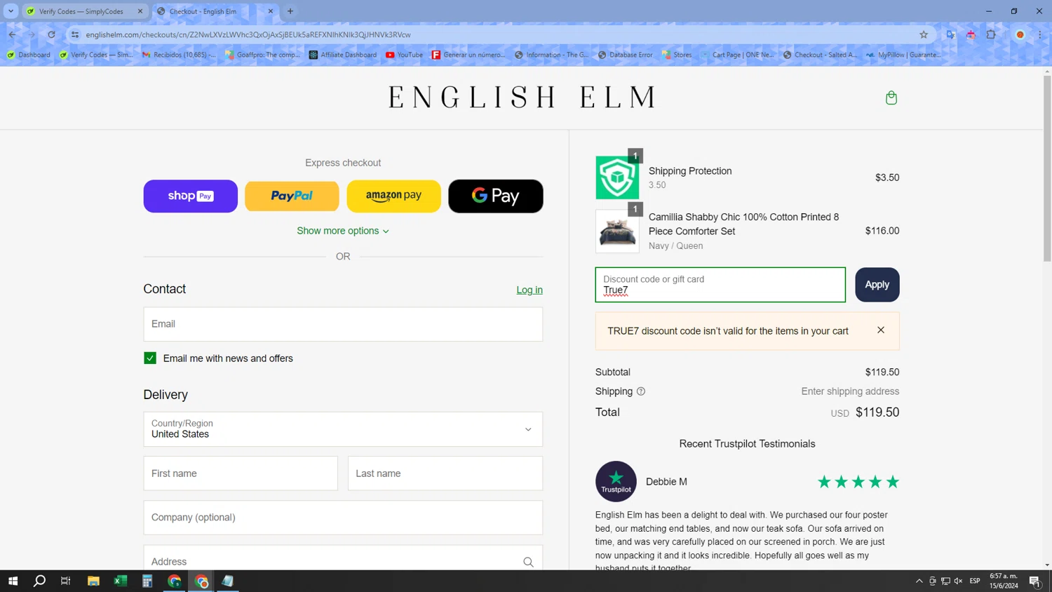 English Elm Coupon Codes 15 Off September 2024