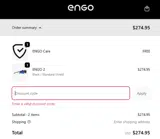 GEO coupon verification screenshot
