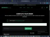 Enhanced Bio Labs coupon verification screenshot