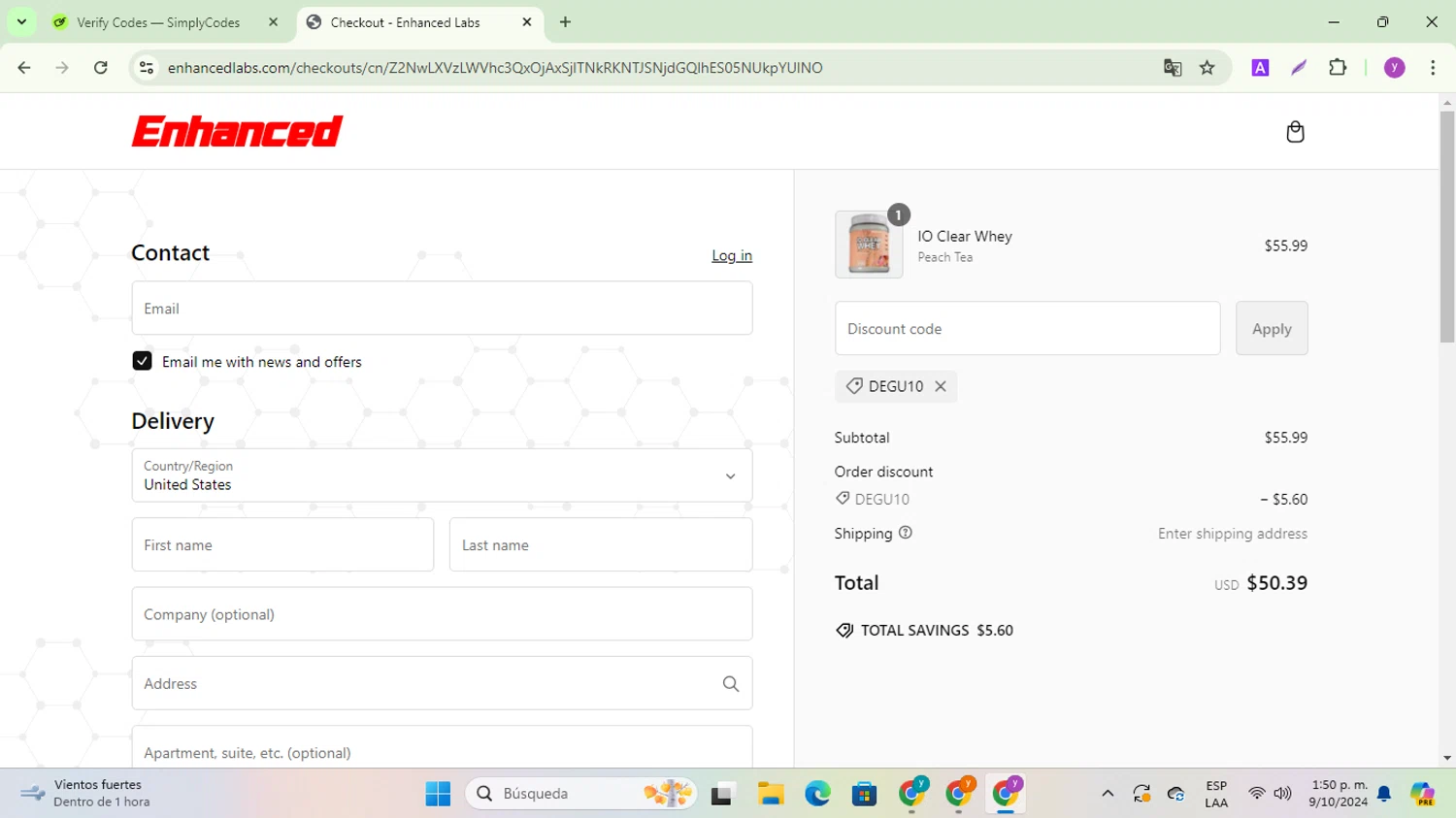Enhanced Labs Discount Codes - $50 Off | October 2024