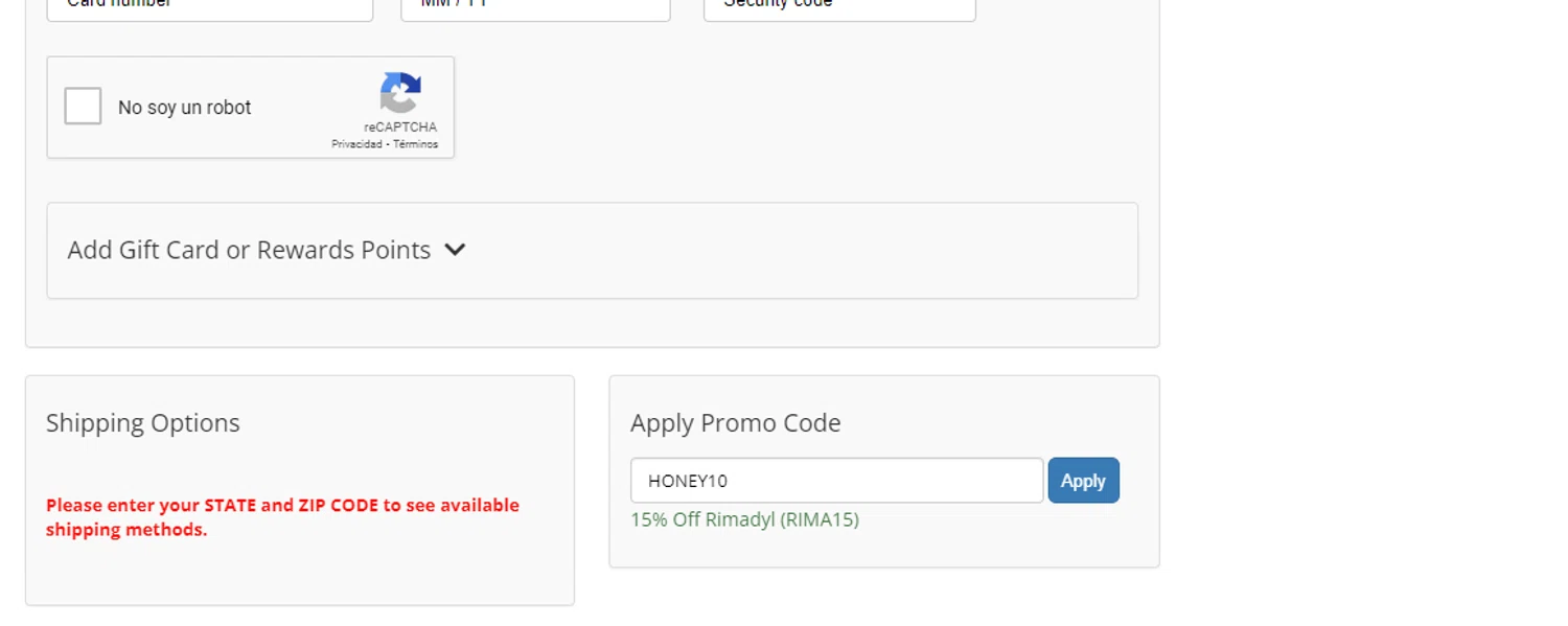 where to use EntirelyPets Pharmacy promo code box