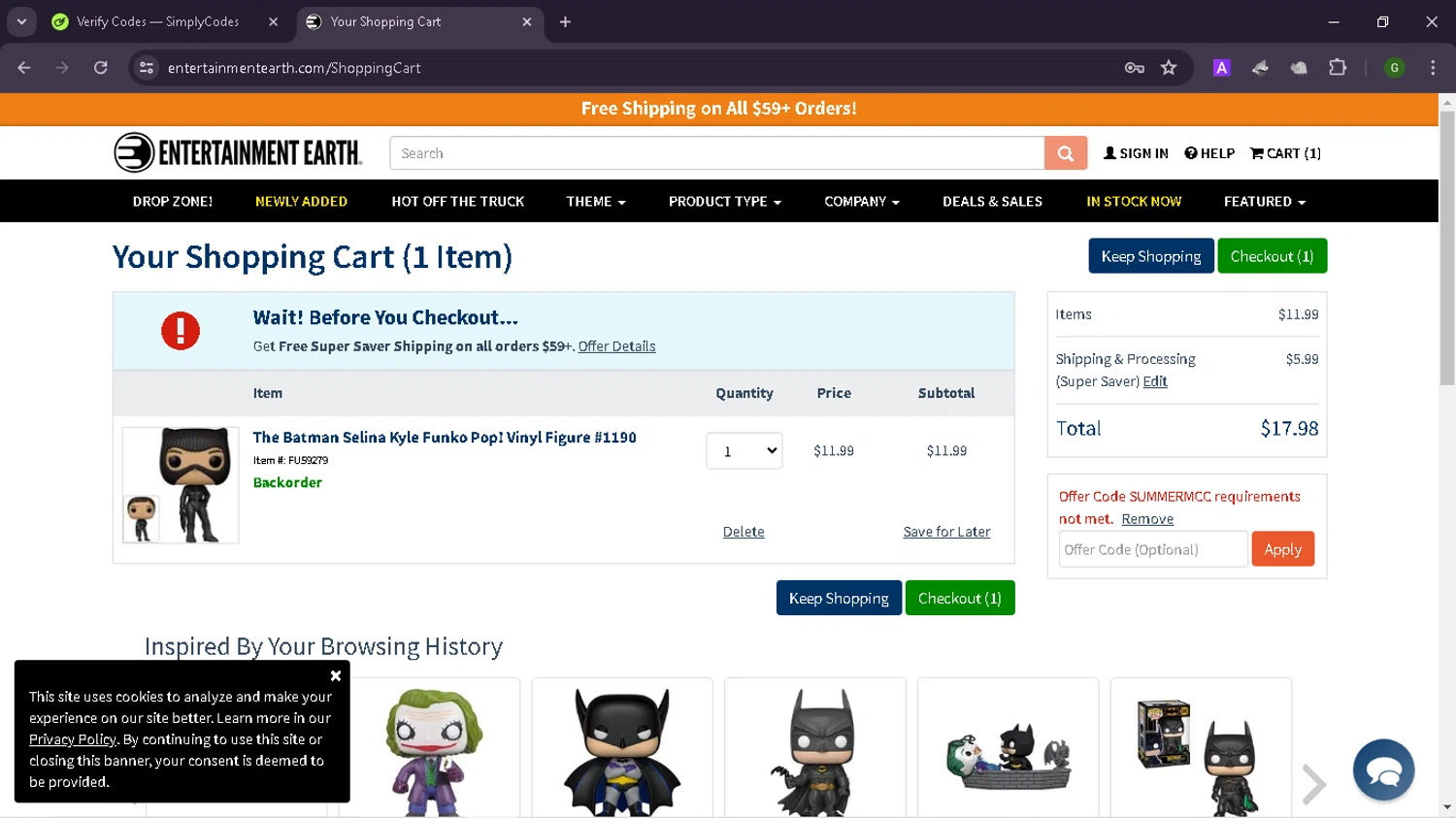 Entertainment Earth Promo Codes 15 Off July 2024