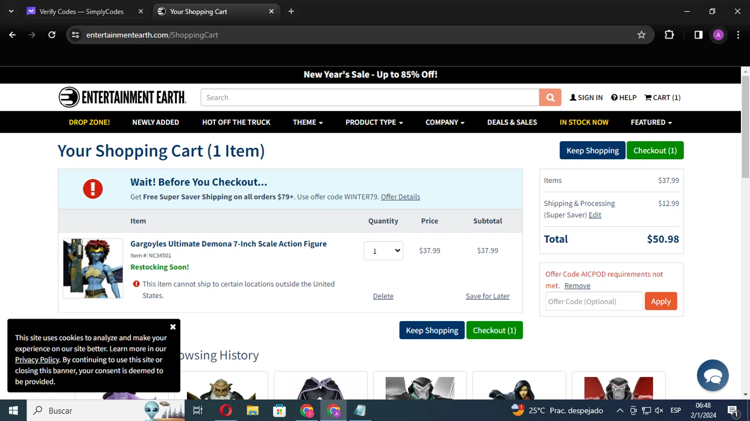 Entertainment Earth Promo Codes 20 Off January 2024