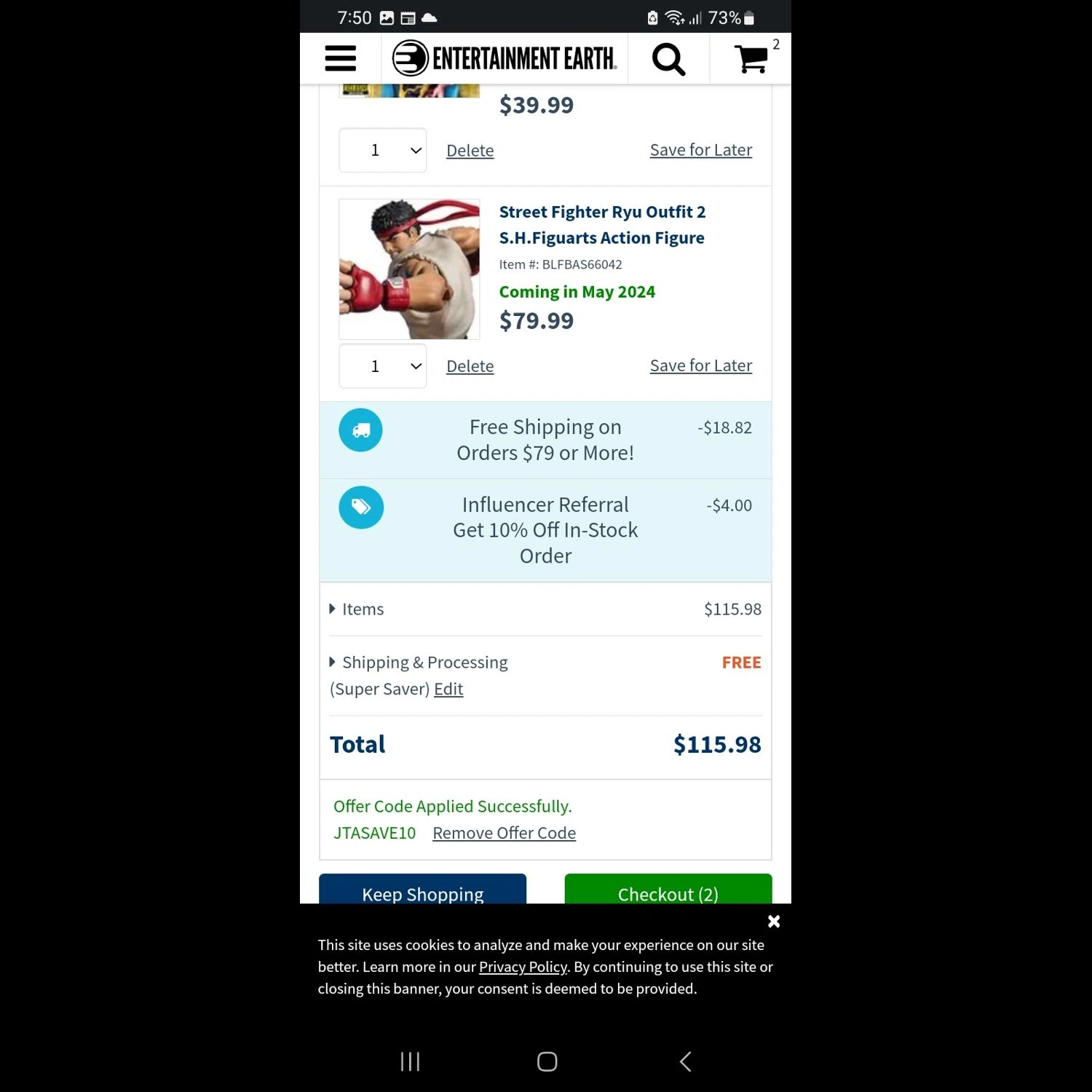 20 off Entertainment Earth Promo Codes September 2023 SimplyCodes