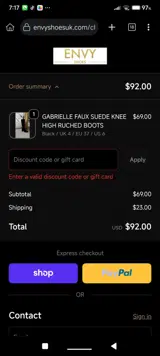 FREENDD coupon verification screenshot