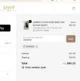 DONTGO coupon verification screenshot