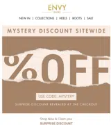 mystery coupon verification screenshot