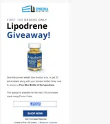 LIPOGIV coupon verification screenshot