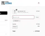 Epic Extender coupon verification screenshot