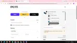 Epic Fits coupon verification screenshot