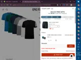 Epic Fits coupon verification screenshot