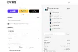Epic Fits coupon verification screenshot