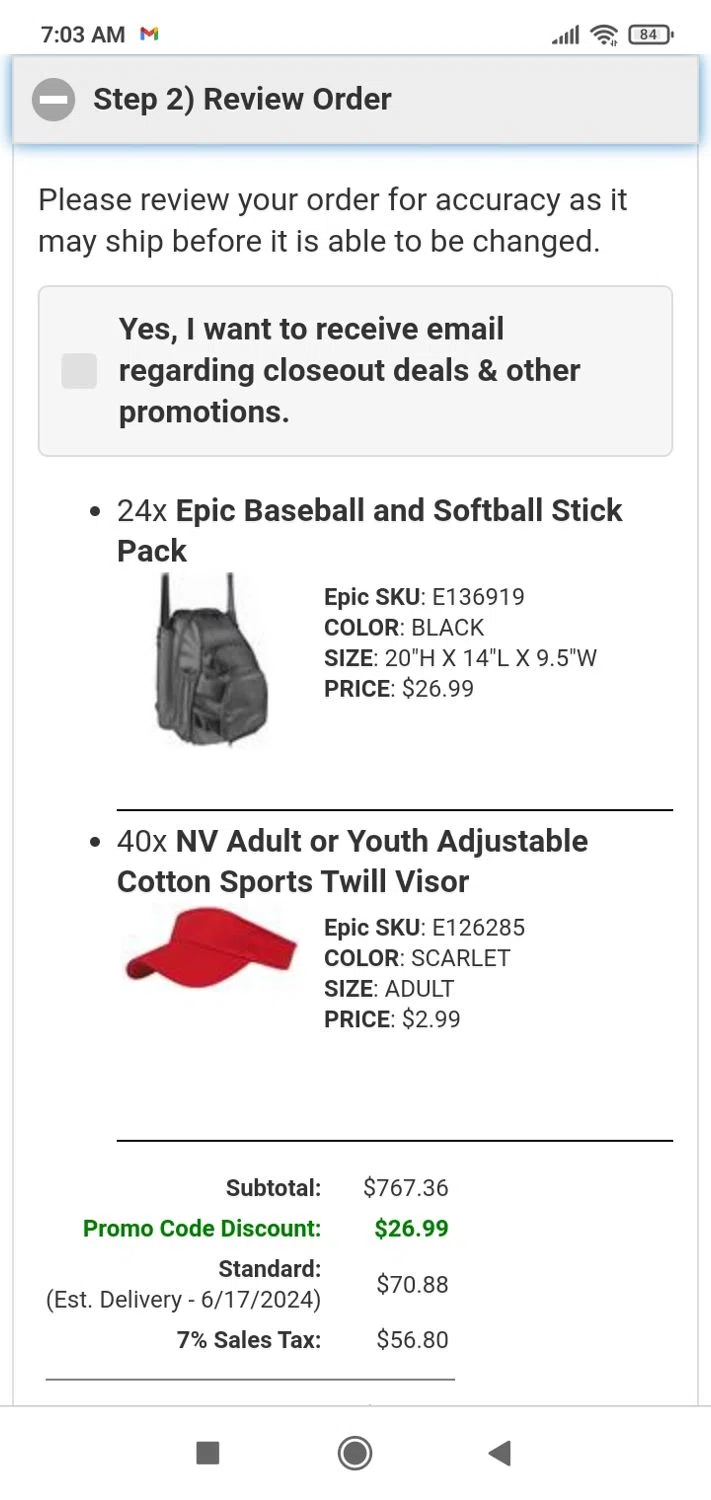 Epic Sports Promo Code 2025