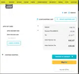 FULLSEND10 coupon verification screenshot