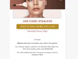 steals30 coupon verification screenshot