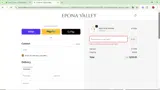 Epona Valley coupon verification screenshot