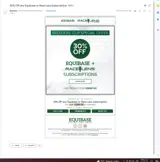 EQBBC30 coupon verification screenshot