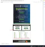 NHCRACE50 coupon verification screenshot
