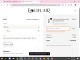 AW25 coupon verification screenshot