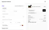 Equipment Defender coupon verification screenshot