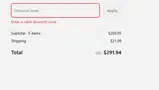 ZEROPARK5 coupon verification screenshot