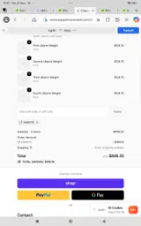 Mary15 coupon verification screenshot