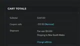 safe coupon verification screenshot