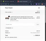 HEALTHY coupon verification screenshot