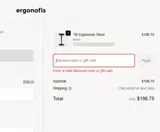 ergo10 coupon verification screenshot