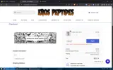 Eros Peptides coupon verification screenshot