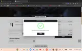 GAINS10 coupon verification screenshot