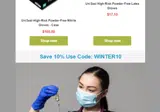 WINTER10 coupon verification screenshot