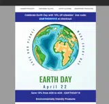 EARTHDAYH15 coupon verification screenshot