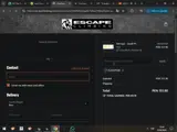 Escape Climbing coupon verification screenshot