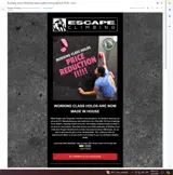 Escape Climbing coupon verification screenshot