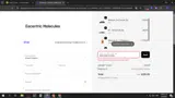 Escentric Molecules US coupon verification screenshot
