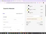 Escentric Molecules US coupon verification screenshot