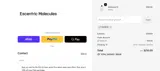Escentric Molecules US coupon verification screenshot