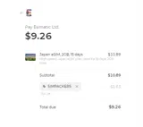 SIMPACKERS coupon verification screenshot