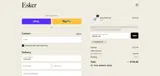 ESKERLOVE coupon verification screenshot