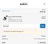 JACY46406 coupon verification screenshot