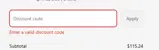 FALL25 coupon verification screenshot