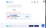WELCOME coupon verification screenshot