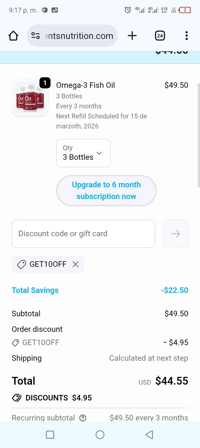 Essential Elements discount code screenshot showing code GET10OFF applied at Essential Elements checkout page. Uploaded by SimplyCodes community member frankrivero on Dec 16, 2025