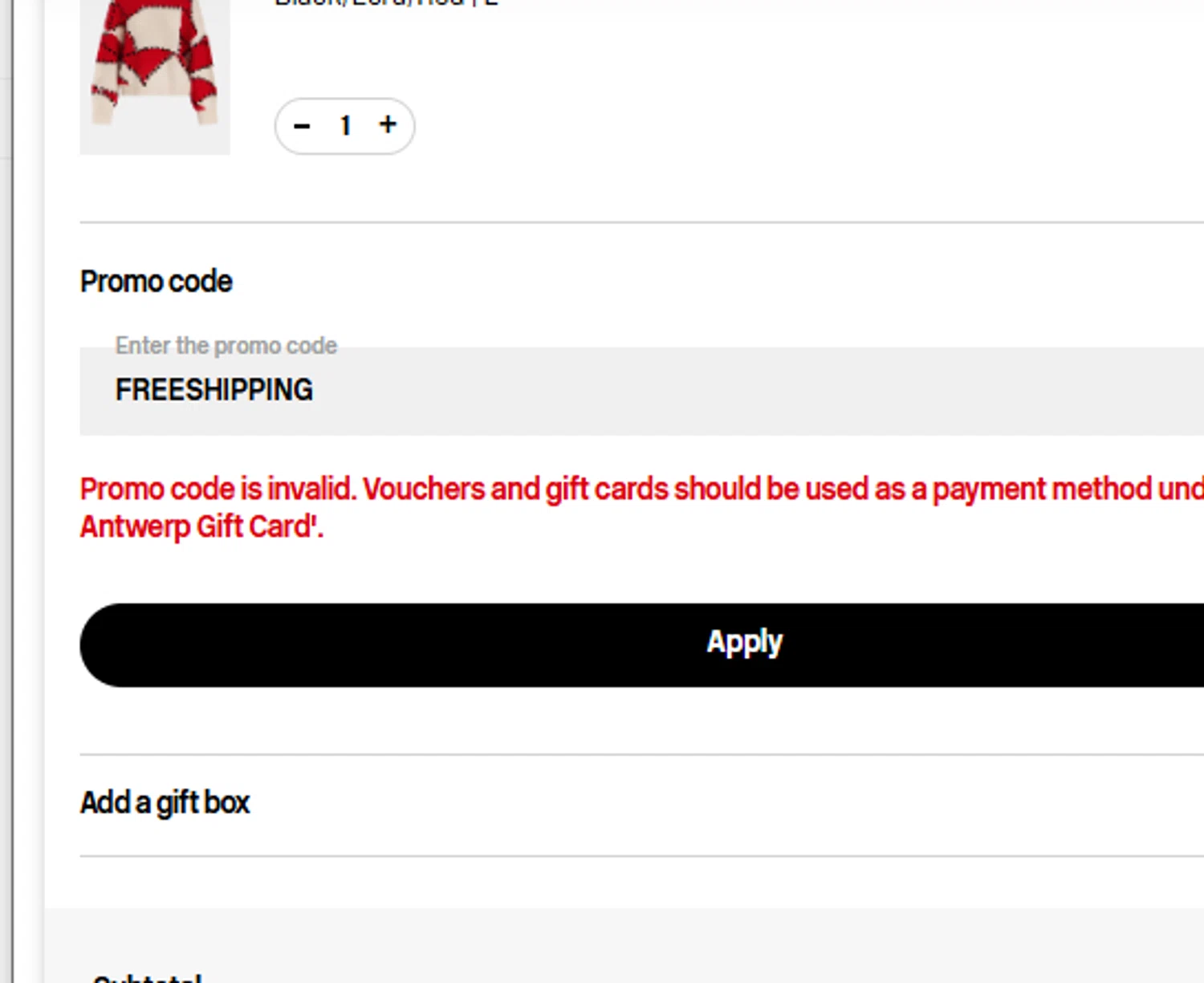 Essentiel Antwerp FR promo code screenshot showing code FREESHIPPING applied at Essentiel Antwerp FR checkout page. Uploaded by SimplyCodes community member ExtraordinaryOwl2235 on Jan 24, 2025