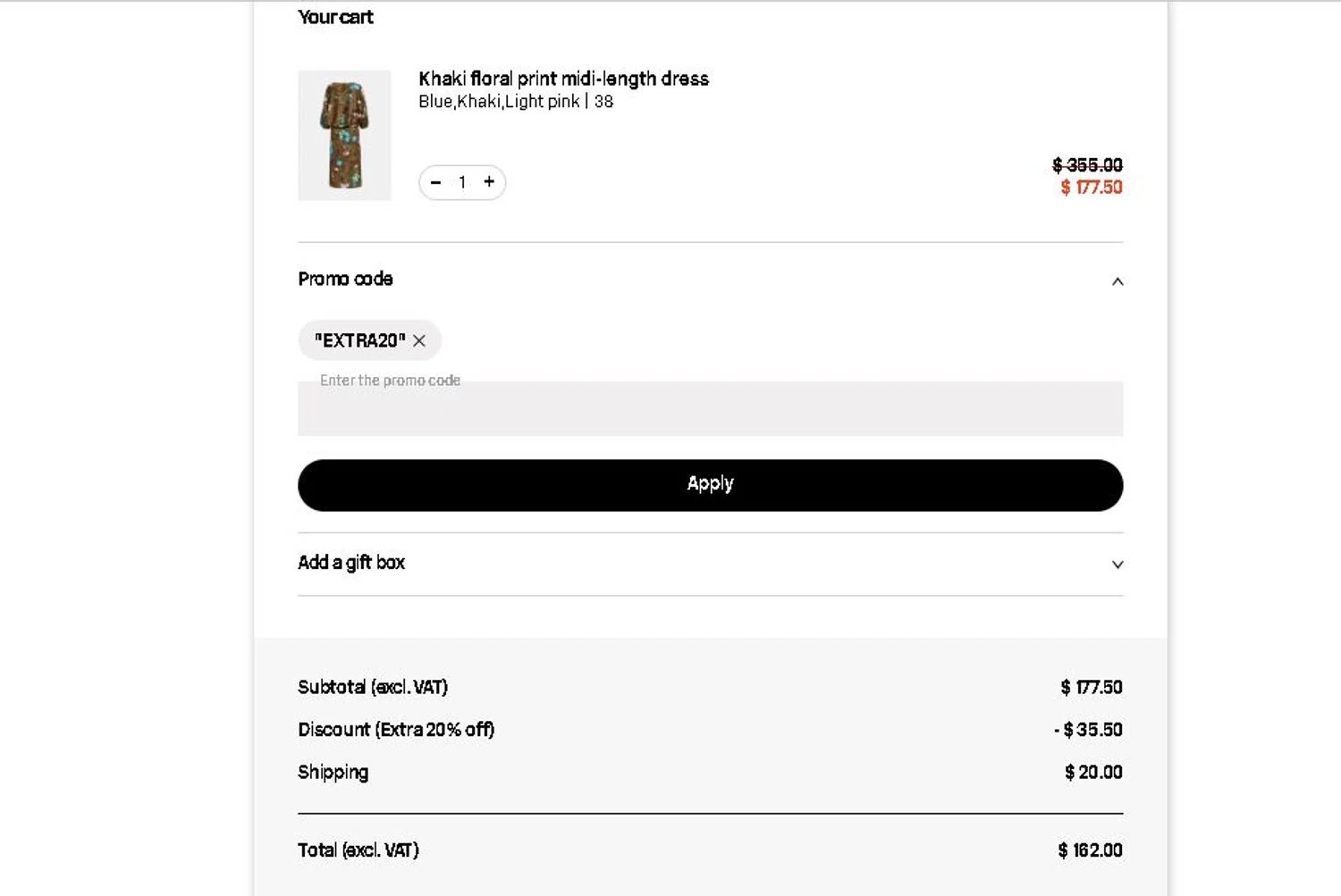 Essentiel Antwerp FR checkout page showing Essentiel Antwerp FR promo code box | Screenshot taken by SimplyCodes community member on Sep 12, 2024