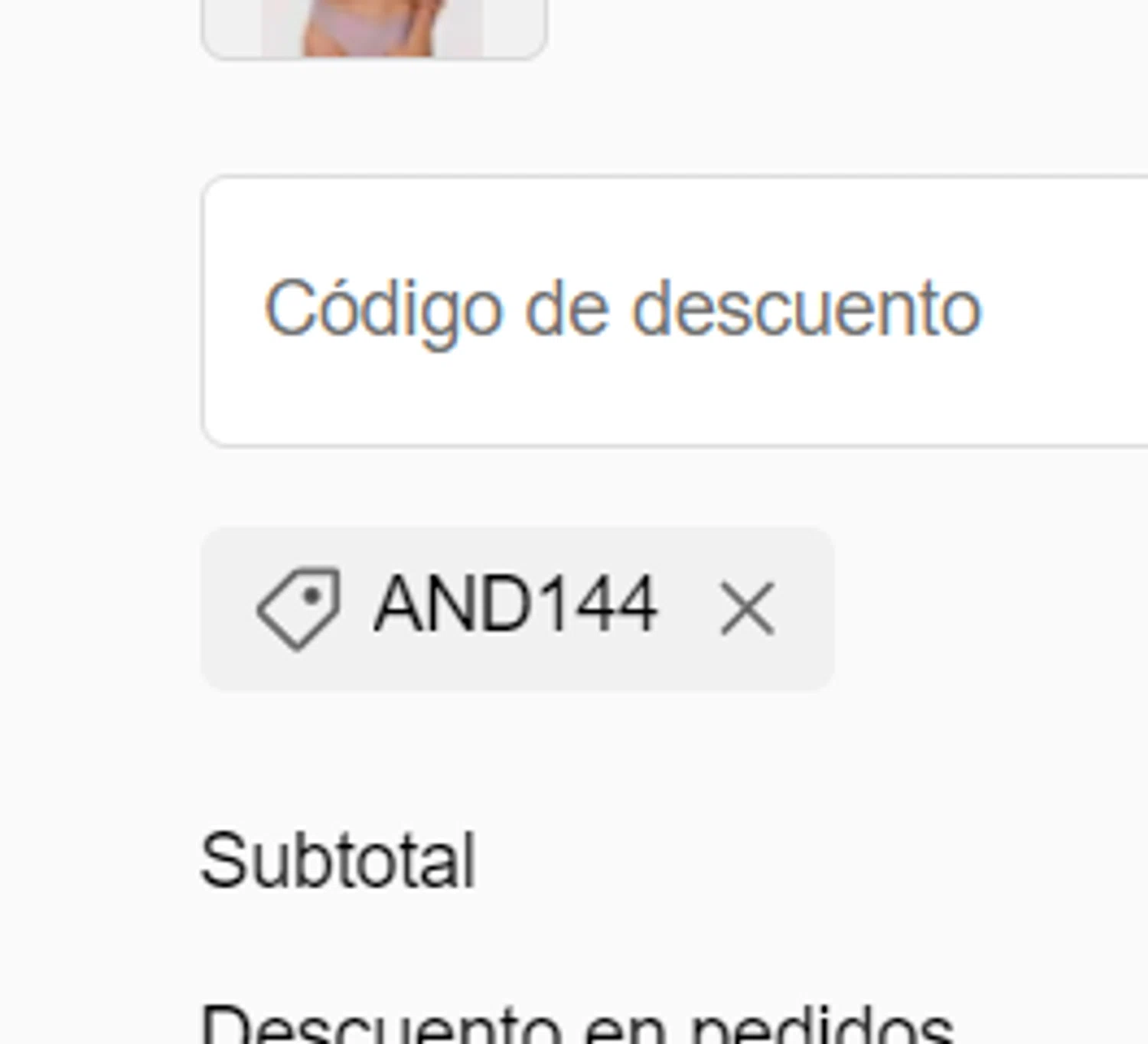 Essenther discount code screenshot showing code AND144 applied at Essenther checkout page. Uploaded by SimplyCodes community member PromoMaestro7029 on Jan 16, 2025
